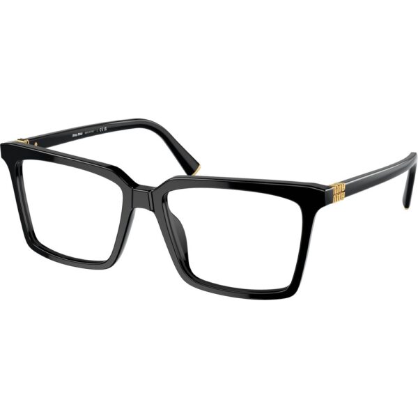 Occhiali vista  Miu miu Mu 08xv  cod. colore 16k1o1 Donna Squadrata Nero