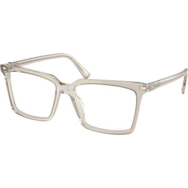 Occhiali vista  Miu miu Mu 08xv  cod. colore 12u1o1 Donna Squadrata Grigio