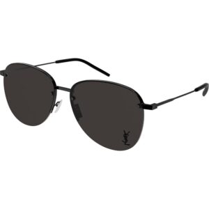 Occhiali da sole  Saint laurent Sl 328/k m cod. colore 001 Unisex Panthos Nero