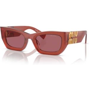 Occhiali da sole  Miu miu Mu 09ws  cod. colore 10m08s Donna Squadrata Rosso