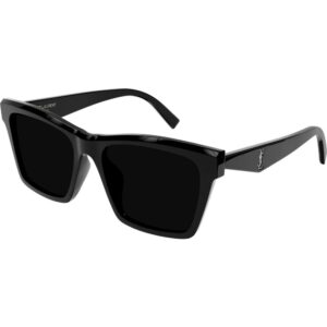 Occhiali da sole  Saint laurent Sl m104/f cod. colore 002 Unisex Squadrata Nero