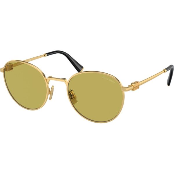 Occhiali da sole  Miu miu Mu 55zs  cod. colore 5ak07o Donna Rotonda Oro