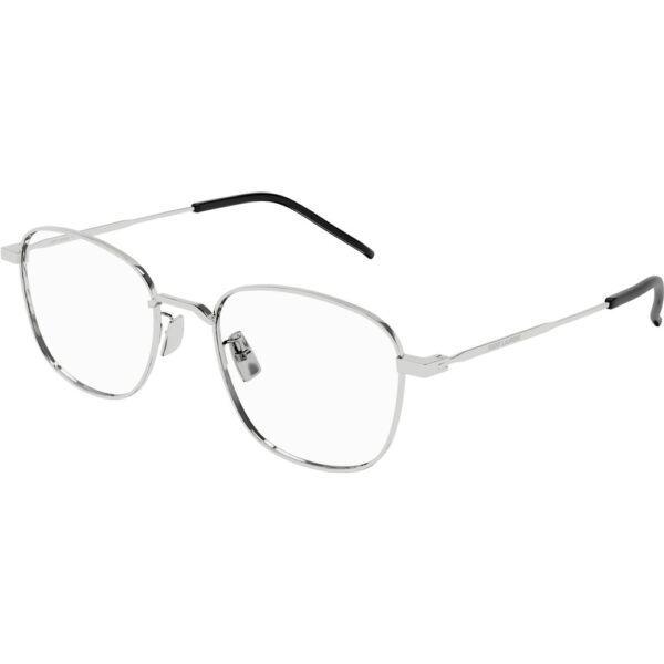 Occhiali vista  Saint laurent Sl 492/k cod. colore 005 Unisex Rotonda Argento