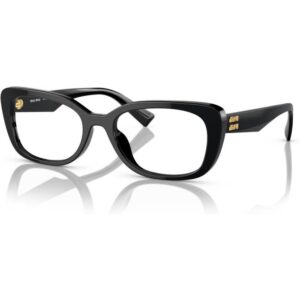 Occhiali vista  Miu miu Mu 07vv  cod. colore 1ab1o1 Donna Squadrata Nero