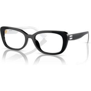 Occhiali vista  Miu miu Mu 07vv  cod. colore 10g1o1 Donna Squadrata Nero