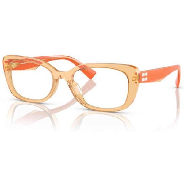 Occhiali vista  Miu miu Mu 07vv  cod. colore 12m1o1 Donna Squadrata Arancione