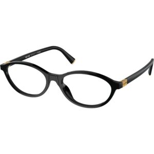 Occhiali vista  Miu miu Mu 09xv  cod. colore 16k1o1 Donna Rotonda Nero