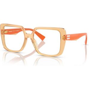 Occhiali vista  Miu miu Mu 06vv  cod. colore 12m1o1 Donna Squadrata Arancione