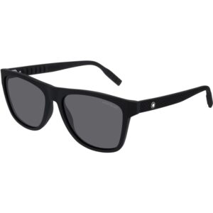 Occhiali da sole  Montblanc Mb0062s cod. colore 001 Uomo Squadrata Nero