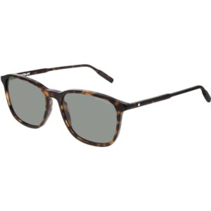 Occhiali da sole  Montblanc Mb0082s cod. colore 002 Uomo Squadrata Havana