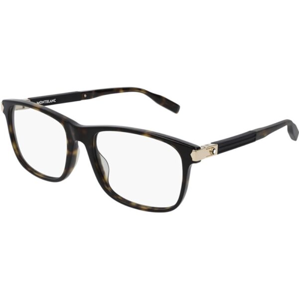 Occhiali vista  Montblanc Mb0035o cod. colore 007 Uomo Squadrata Havana