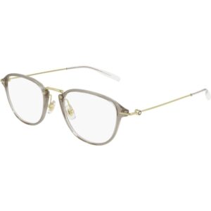 Occhiali vista  Montblanc Mb0155o cod. colore 003 Uomo Panthos Oro