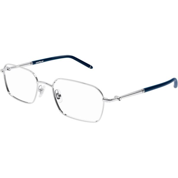 Occhiali vista  Montblanc Mb0245o cod. colore 003 Uomo Geometrica Argento