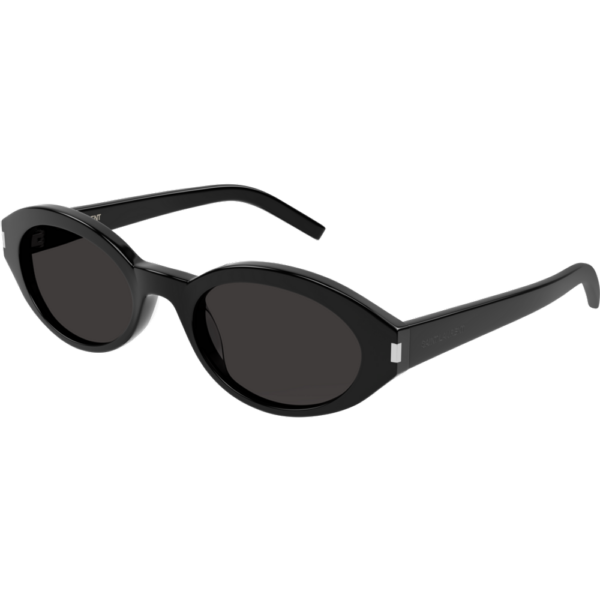 Occhiali da sole  Saint laurent Sl 567 cod. colore 001 Donna Rotonda Nero