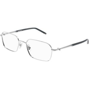 Occhiali vista  Montblanc Mb0245o cod. colore 002 Uomo Geometrica Argento