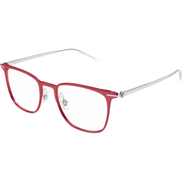 Occhiali vista  Montblanc Mb0232o cod. colore 003 Uomo Geometrica Rosso