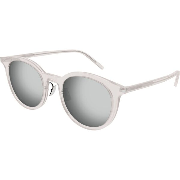 Occhiali da sole  Saint laurent Sl 488/k cod. colore 004 Unisex Rotonda Beige