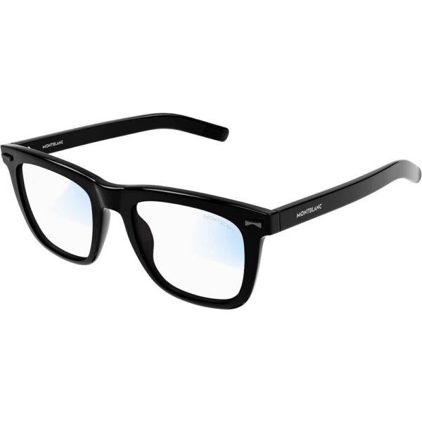 Occhiali da sole  Montblanc Mb0226s cod. colore 005 Uomo Geometrica Nero