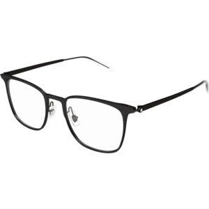 Occhiali vista  Montblanc Mb0232o cod. colore 004 Uomo Geometrica Nero