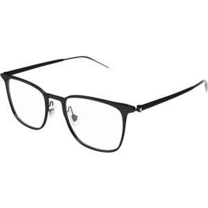 Occhiali vista  Montblanc Mb0232o cod. colore 001 Uomo Squadrata Nero