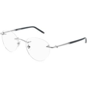 Occhiali vista  Montblanc Mb0244o cod. colore 002 Uomo Panthos Argento