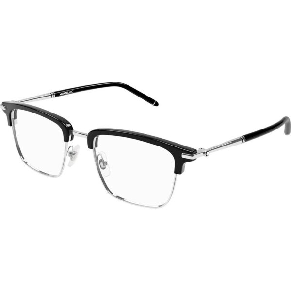 Occhiali vista  Montblanc Mb0243o cod. colore 004 Uomo Geometrica Nero