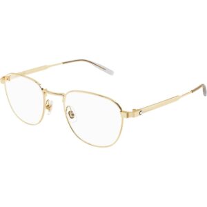 Occhiali vista  Montblanc Mb0230o cod. colore 001 Uomo Panthos Oro