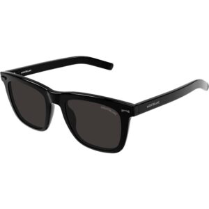 Occhiali da sole  Montblanc Mb0226s cod. colore 001 Uomo Geometrica Nero