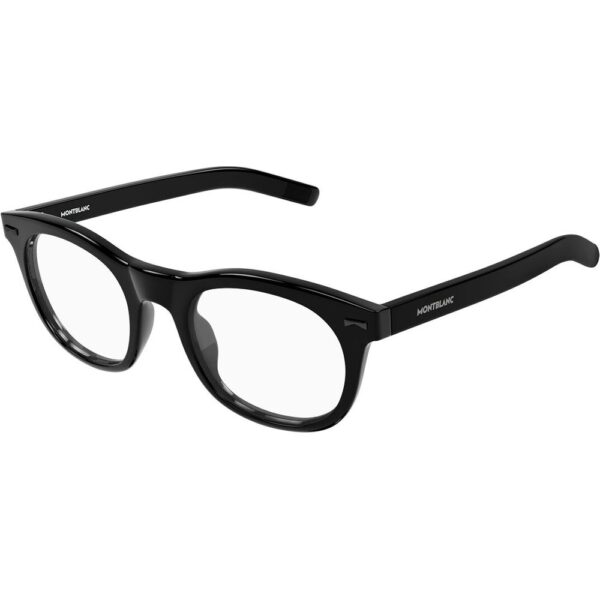 Occhiali vista  Montblanc Mb0229o cod. colore 001 Uomo Panthos Nero