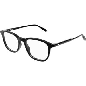 Occhiali vista  Montblanc Mb0085o cod. colore 009 Uomo Geometrica Nero