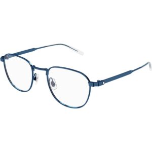 Occhiali vista  Montblanc Mb0230o cod. colore 003 Uomo Panthos Blu