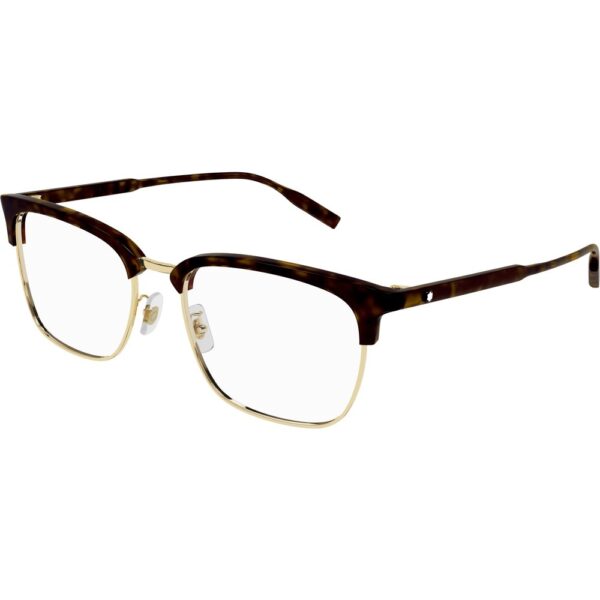 Occhiali vista  Montblanc Mb0199oa cod. colore 007 Uomo Squadrata Havana