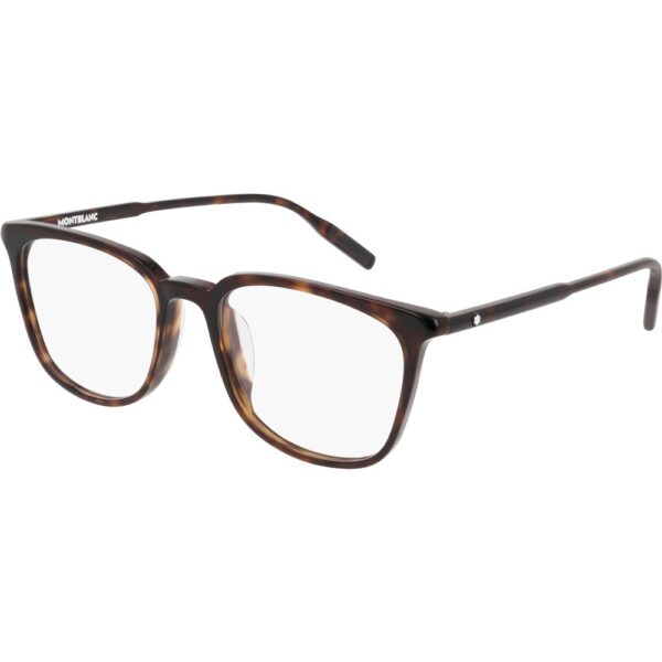 Occhiali vista  Montblanc Mb0089ok cod. colore 002 Uomo Squadrata Havana