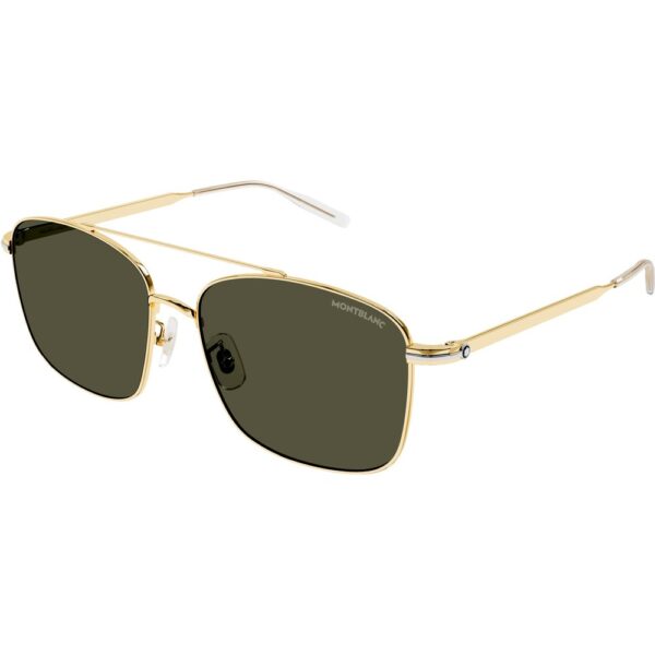 Occhiali da sole  Montblanc Mb0236sk cod. colore 003 Uomo Squadrata Oro