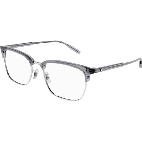 Occhiali vista  Montblanc Mb0199oa cod. colore 008 Uomo Squadrata Grigio