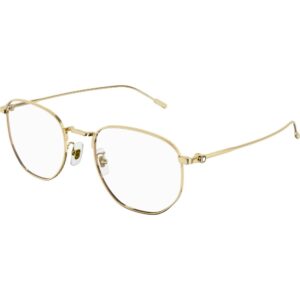 Occhiali vista  Montblanc Mb0213oa cod. colore 001 Uomo Rotonda Oro