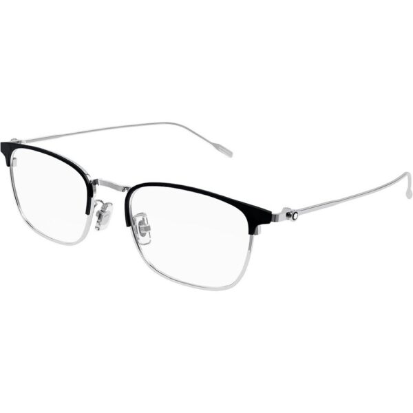 Occhiali vista  Montblanc Mb0192o cod. colore 002 Uomo Geometrica Nero