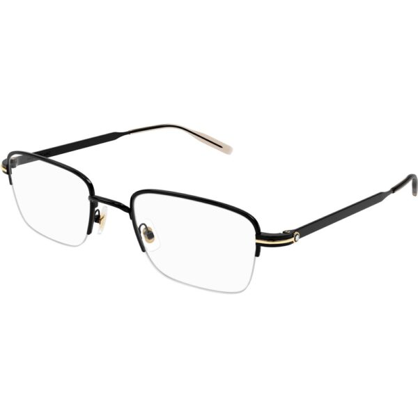 Occhiali vista  Montblanc Mb0237o cod. colore 004 Uomo Squadrata Nero