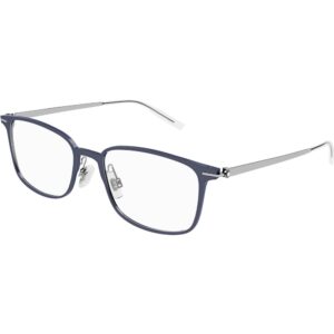 Occhiali vista  Montblanc Mb0196ok cod. colore 006 Uomo Squadrata Blu