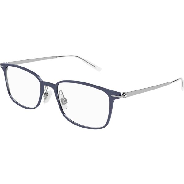 Occhiali vista  Montblanc Mb0196ok cod. colore 006 Uomo Squadrata Blu