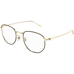 Occhiali vista  Montblanc Mb0213oa cod. colore 003 Uomo Rotonda Oro