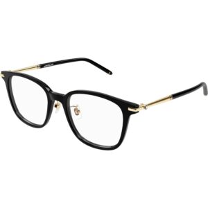 Occhiali vista  Montblanc Mb0247ok cod. colore 001 Uomo Squadrata Nero