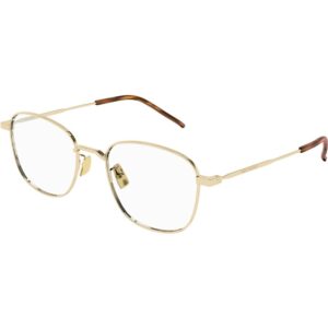 Occhiali vista  Saint laurent Sl 492/k cod. colore 006 Unisex Rotonda Oro