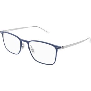 Occhiali vista  Montblanc Mb0193o cod. colore 003 Uomo Squadrata Blu