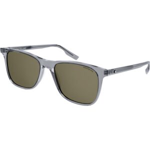 Occhiali da sole  Montblanc Mb0174s cod. colore 004 Uomo Squadrata Grigio