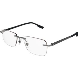 Occhiali vista  Montblanc Mb0185o cod. colore 003 Uomo Squadrata Grigio