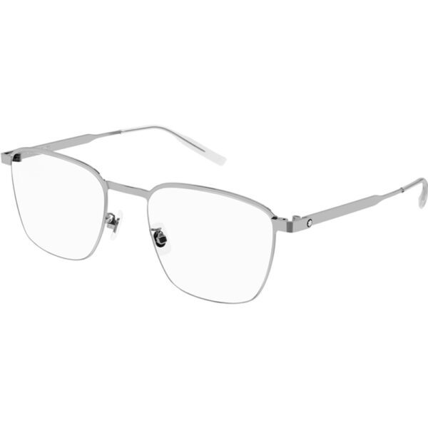 Occhiali vista  Montblanc Mb0181o cod. colore 002 Uomo Squadrata Argento