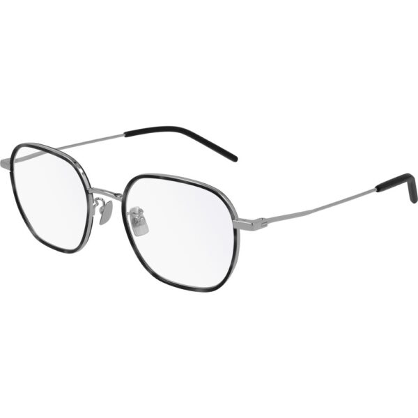 Occhiali vista  Saint laurent Sl 397/f cod. colore 002 Unisex Squadrata Argento