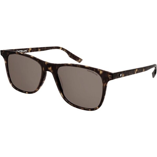 Occhiali da sole  Montblanc Mb0174s cod. colore 002 Uomo Squadrata Havana