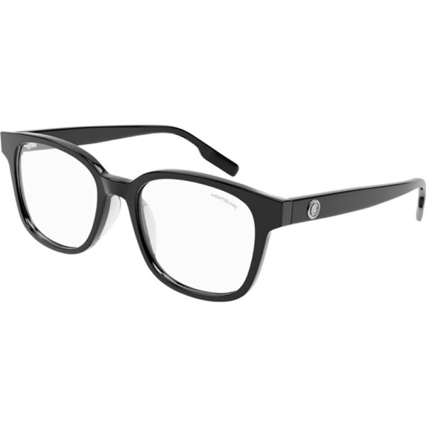 Occhiali vista  Montblanc Mb0180ok cod. colore 005 Uomo Squadrata Nero